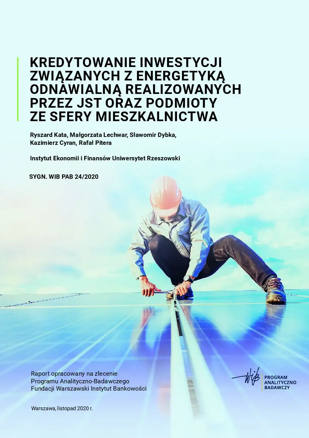PAB_WIB_Kredytowanie-inwestycji-JST_Kata-pdf Kredytowanie inwestycji związanych z energetyką odnawialną realizowanych przez JST oraz podmioty ze sfery mieszkalnictwa - obrazek 1