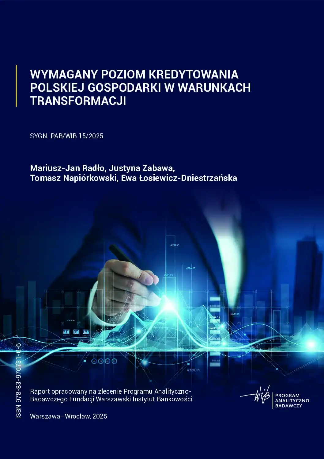 PAB_WIB_Wymagany-poziom-kredytowania_Radlo-pdf Wymagany poziom kredytowania polskiej gospodarki w warunkach transformacji - obrazek 1